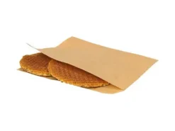 Shoarma grill zakje 15 x 15 cm bruin kraft (2000 stuks)