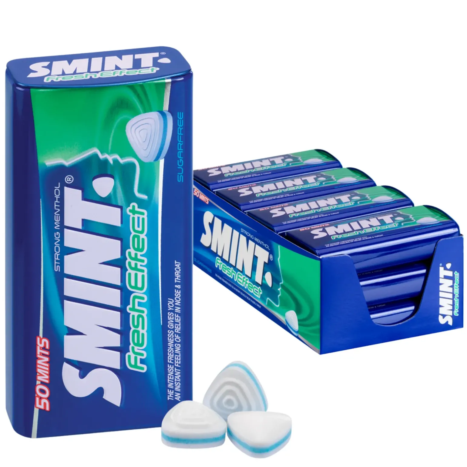 Smint Fresh Effect Strong Menthol Tin (12x 35gr)