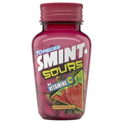 Smint Sours Aardbei Pot (6x 70 stuks)