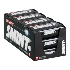 Smint XL Tin Blackmint (12x 50 stuks)