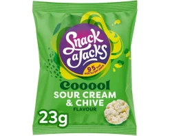 Snack a Jacks Sour Cream & Chive (8x 23gr)