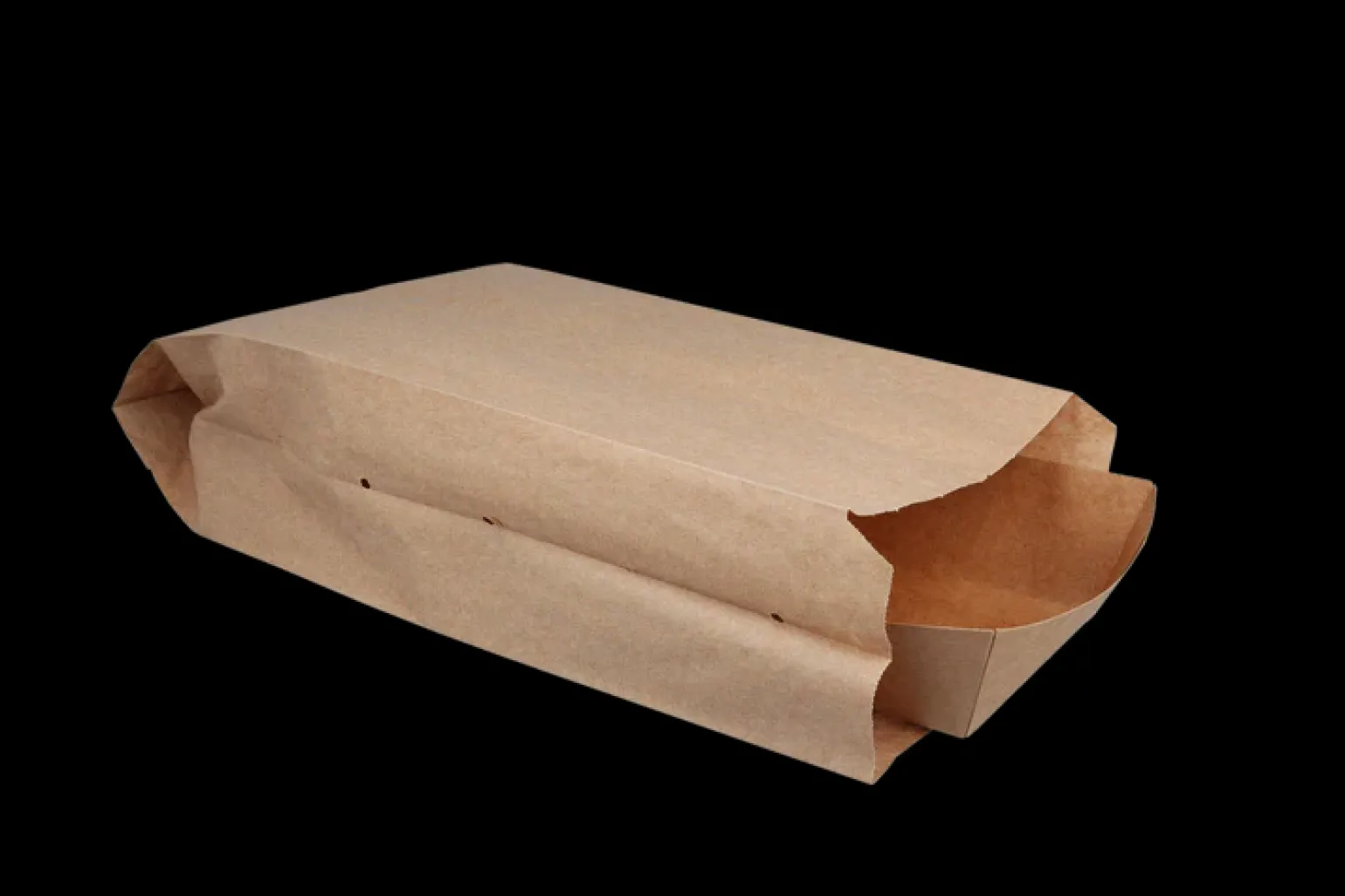 Snackzak Geperforeerd Kraft nr.27 BIO (1 pond)(1200 stuks)