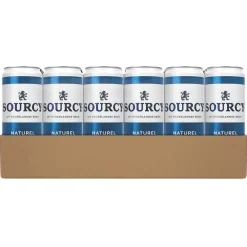 Sourcy Blauw Mineraalwater Naturel Blik (24x33cl)