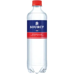 Sourcy Rood Mineraalwater Sprankelend (6x 50cl)