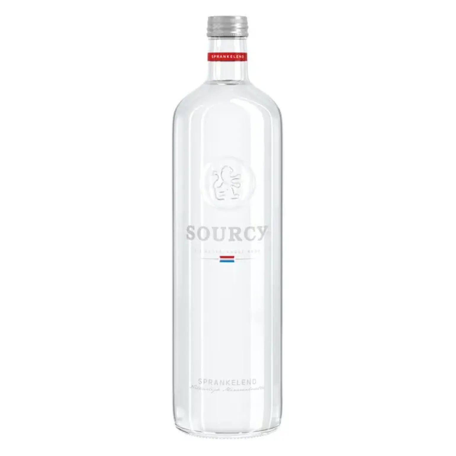 Sourcy Rood Mineraalwater Sprankelend Glas (12x75cl)