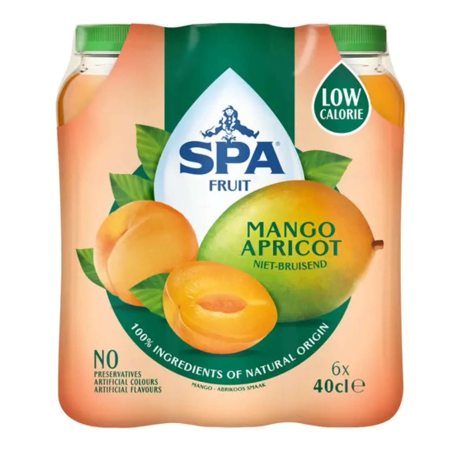 Spa Fruit Still Mango Apricot PET (6x 400ml)