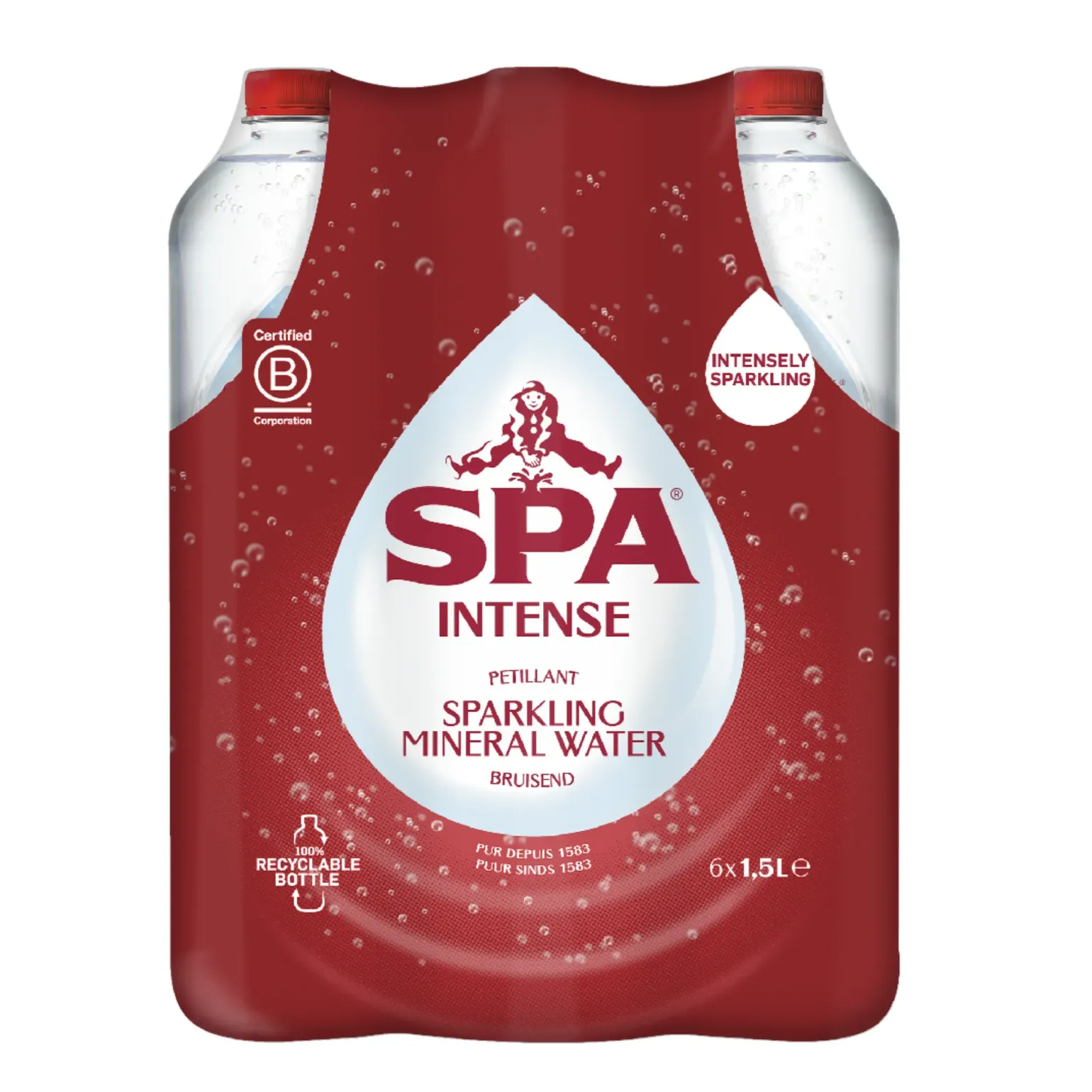 Spa Intense Rood PET (6x 1,5 liter)