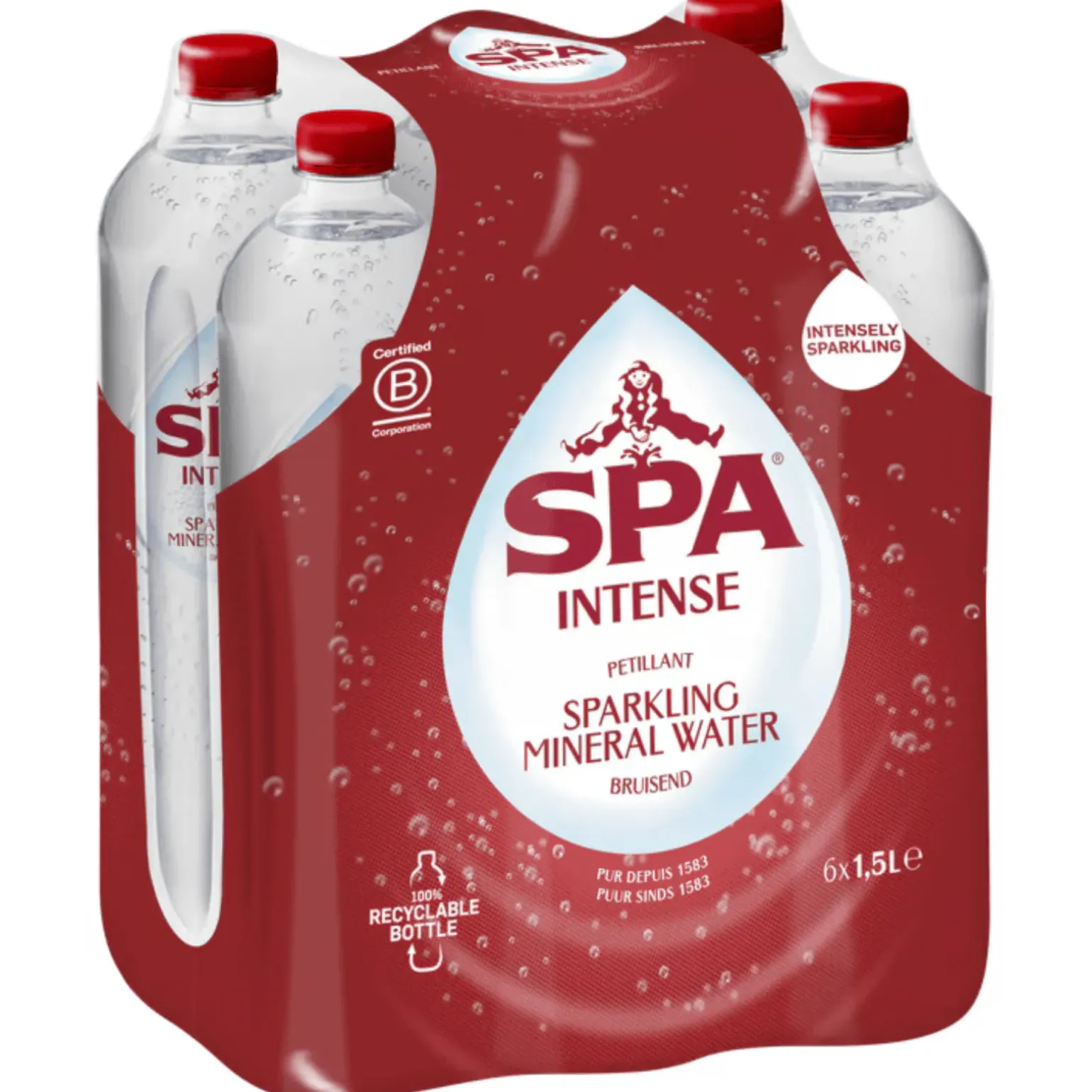 Spa Intense Rood PET (6x 1,5 liter)