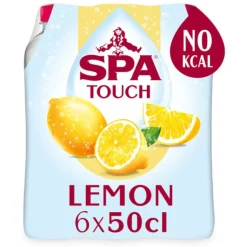 Spa Touch Sparkling Lemon PET (6x 50cl)