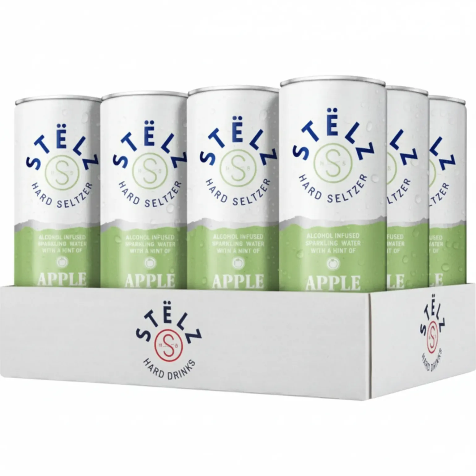 Stelz Hard Seltzer Apple blik (12x 25cl)