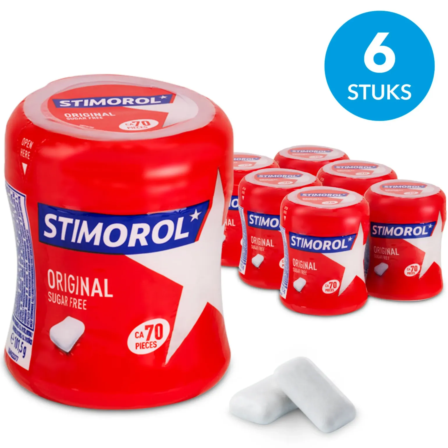 Stimorol Original Bottle (6x 80gr)