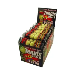 Tennisball Bubble Gum (50x 4-pack)