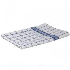 Theedoek halflinnen kookvast 50% linnen 50%