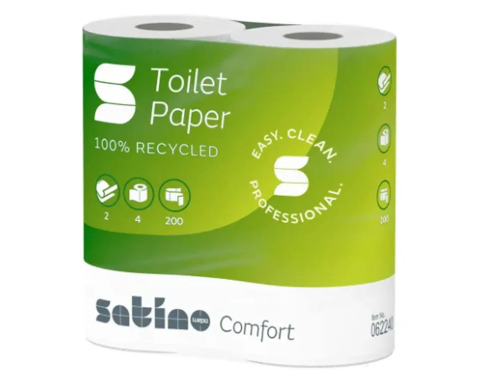 Toiletpapier 2-laags Tissue Los (4x 200 vel)