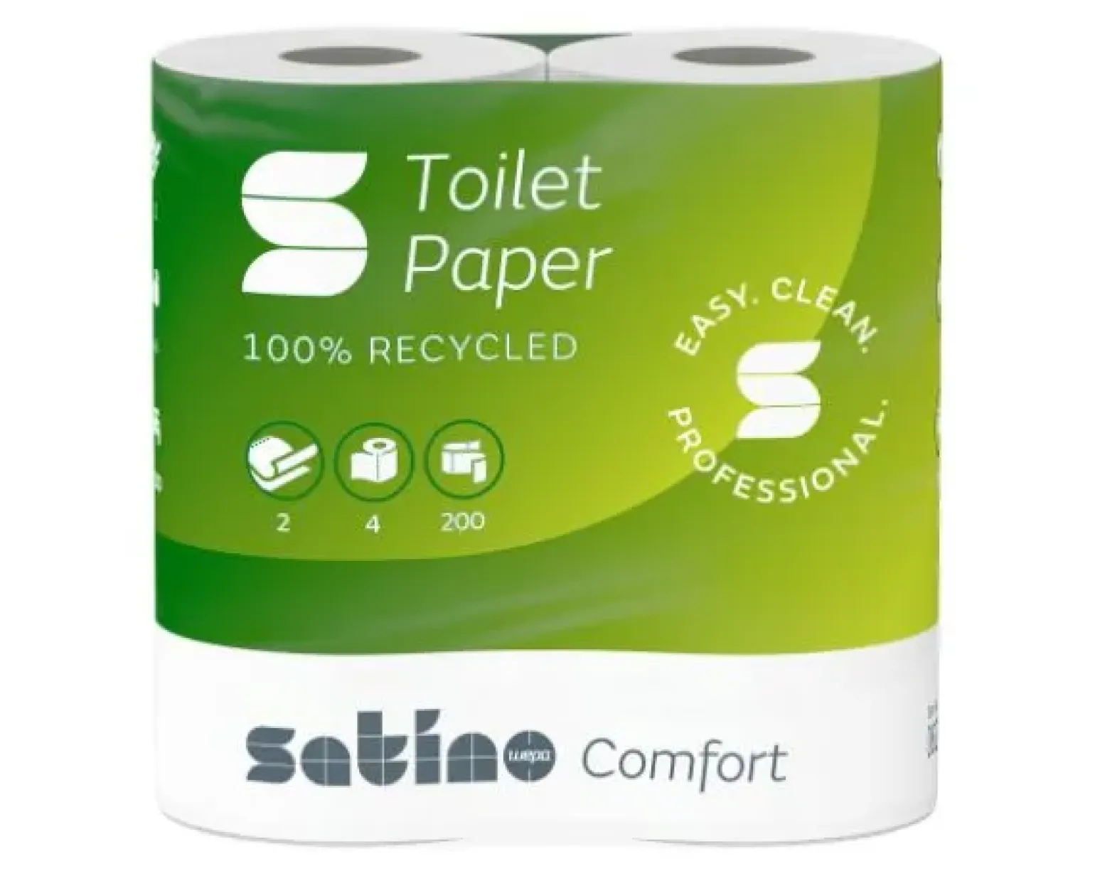 Toiletpapier 2-laags Tissue Los (4x 200 vel)