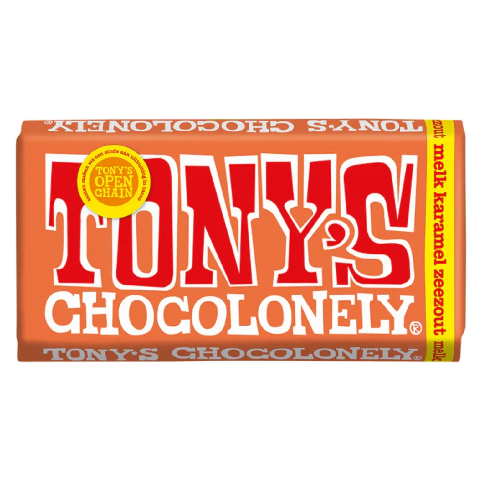 Tony’s Chocolonely Melk Karamel Zeezout (15x 180gr)