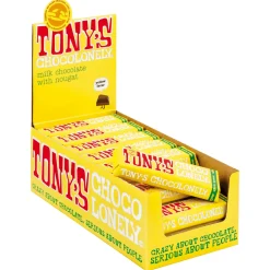 Tony’s Chocolonely Melkchocolade Noga 32% (35x 47gr)