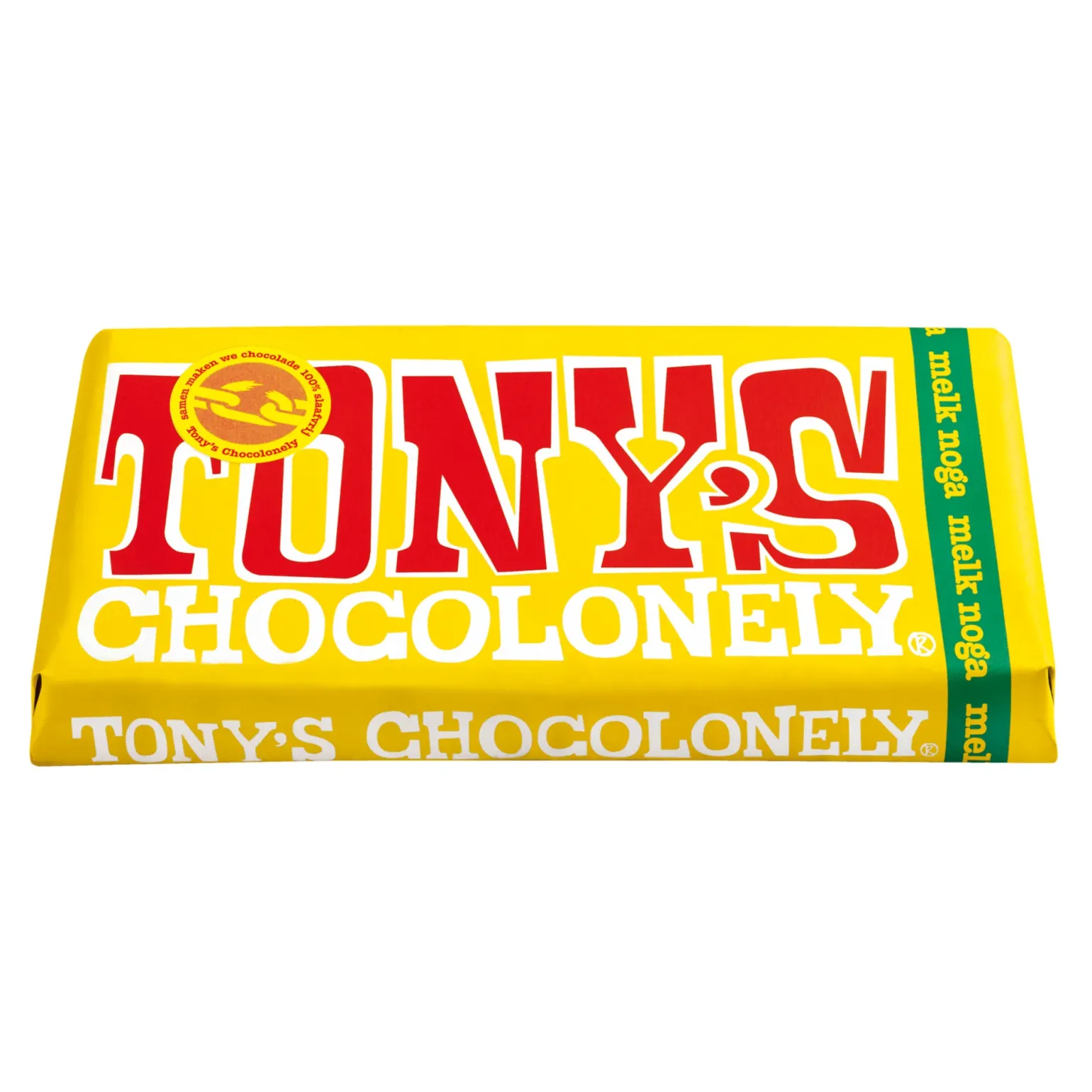 Tony’s Chocolonely Reep Melkchocolade Noga (15x 180gr)