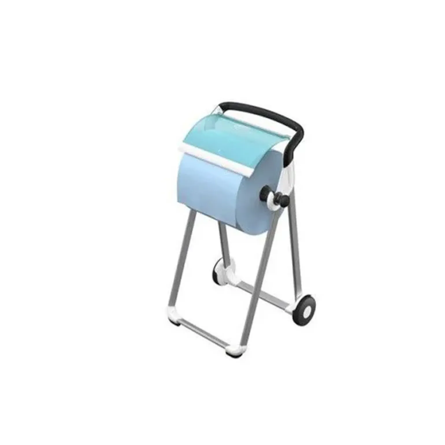 Tork vloerstandaard kunstof wit/turquoise 652000