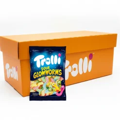 Trolli Zure Gloeiwormen zakje (18x 200g)