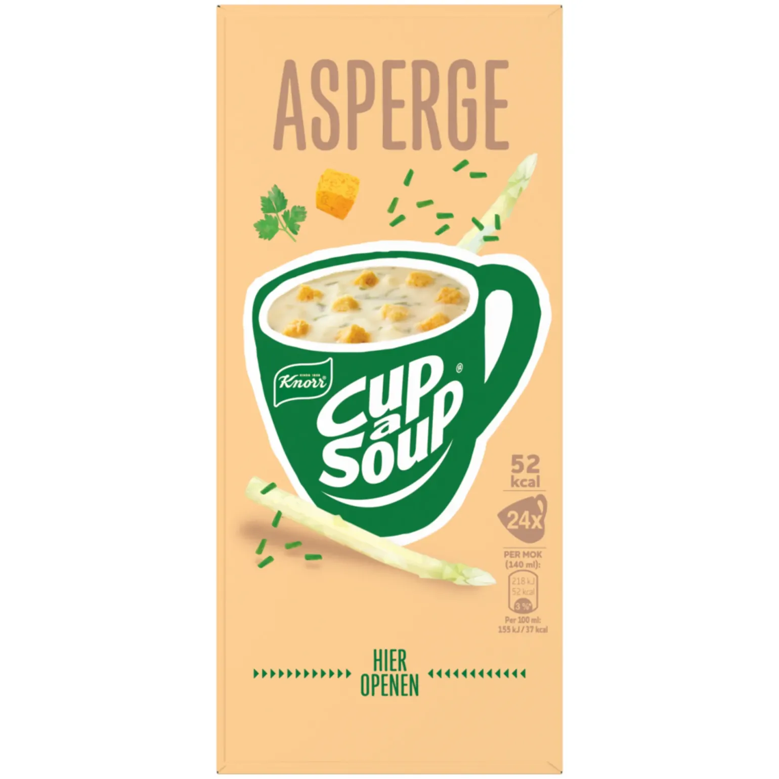 Unox Cup-a-Soup Asperge (24x 140ml)