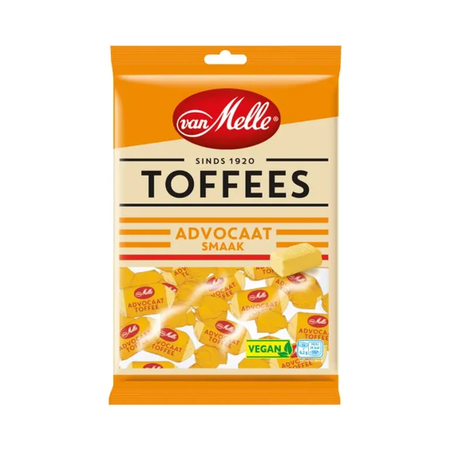 Van Melle Toffees Advocaat Vegan (12x225gr)