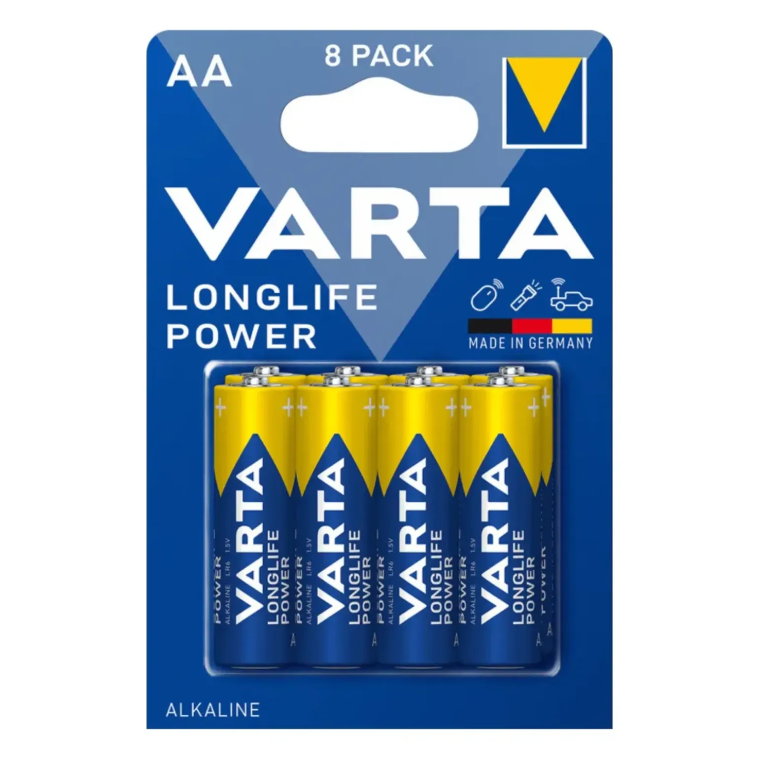 Varta AA Longlife Power Batterijen LR6 (10x 8 stuks)