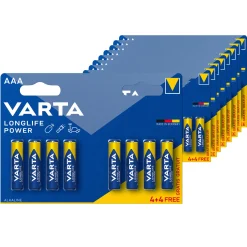Varta AAA Longlife Power Batterij (8 x 20 stuks)