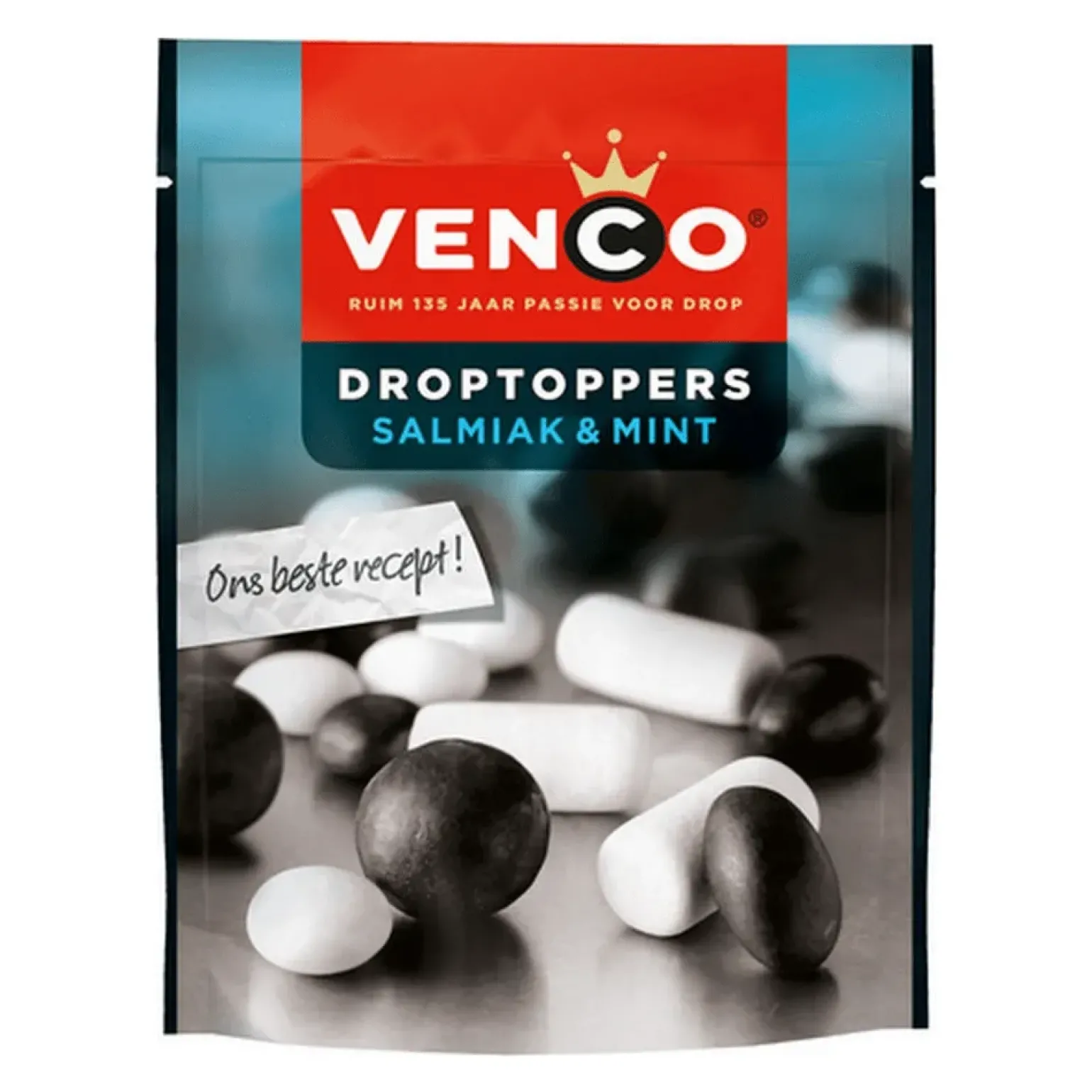 Venco Droptoppers Salmiak Mint (10x 225gr)