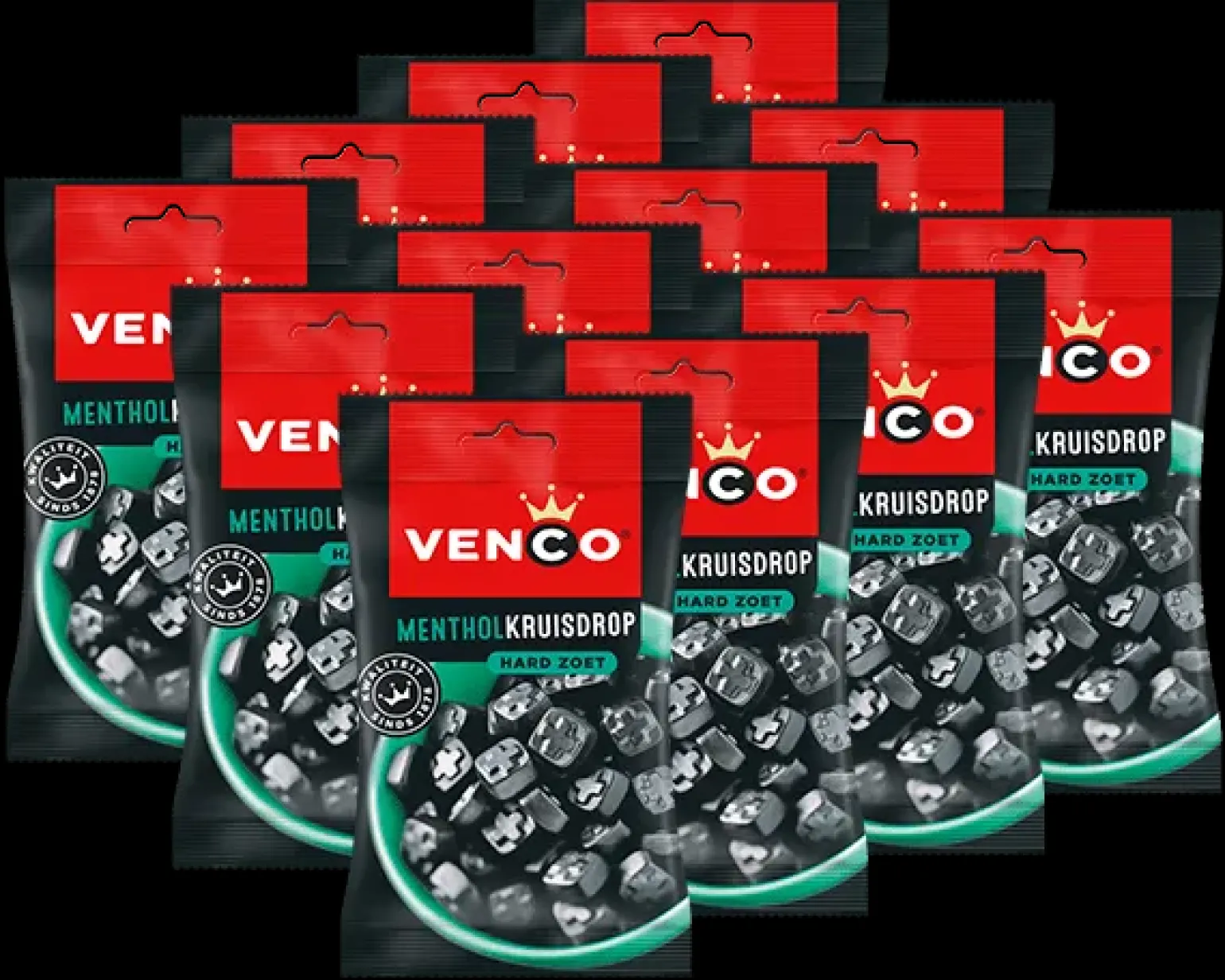 Venco Menthol Kruisdrop (12x120gr)