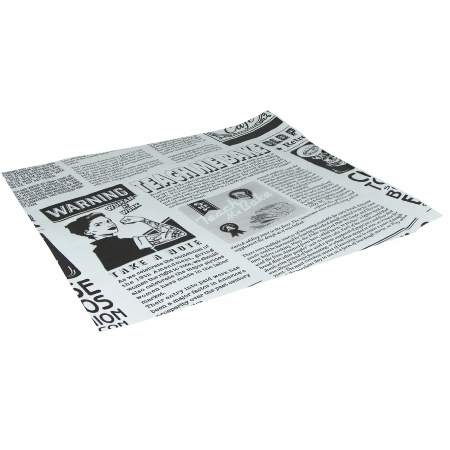 Vetvrij Papier 33 x 38 cm Krant (2000 stuks)