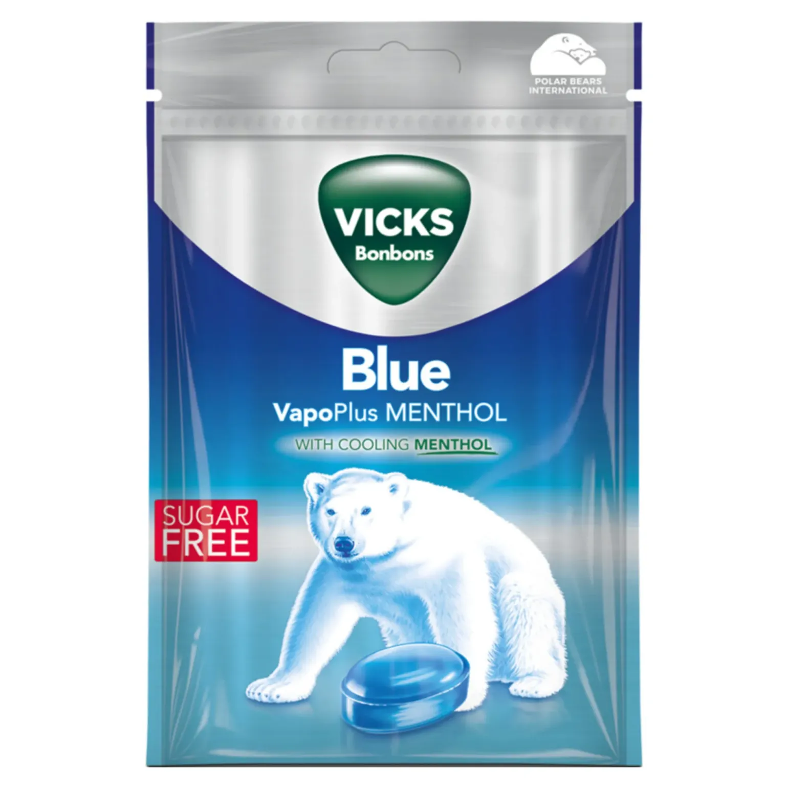 Vicks Blue Suikervrij Zak (20x 72gr)