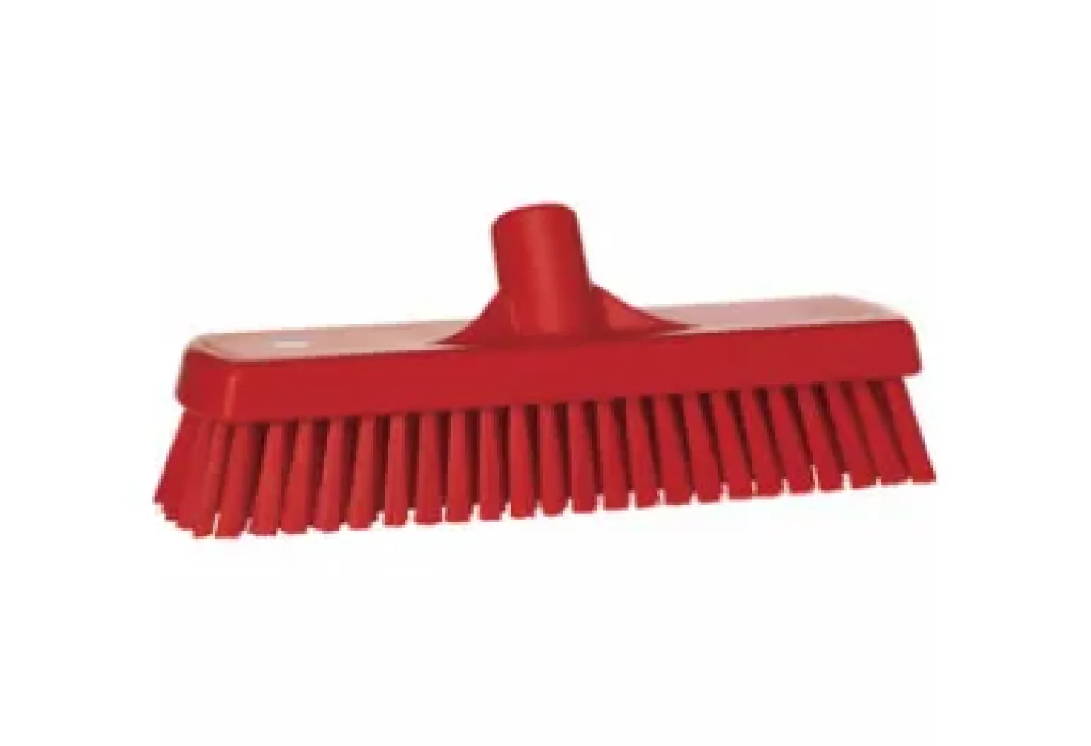 Vikan vloerschrobber hard rood 30cm