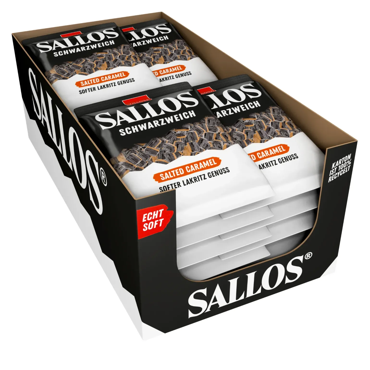 Villosa Sallos Schwarzweich Salted Caramel (20x 200gr)
