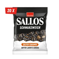 Villosa Sallos Schwarzweich Salted Caramel (20x 200gr)