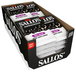 Villosa Sallos Schwarzweich Süß-Salzig (20x 200gr)