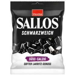 Villosa Sallos Schwarzweich Süß-Salzig (20x 200gr)