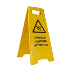 Waarschuwingsbord gladde vloer hoogte 60 cm 4-tali