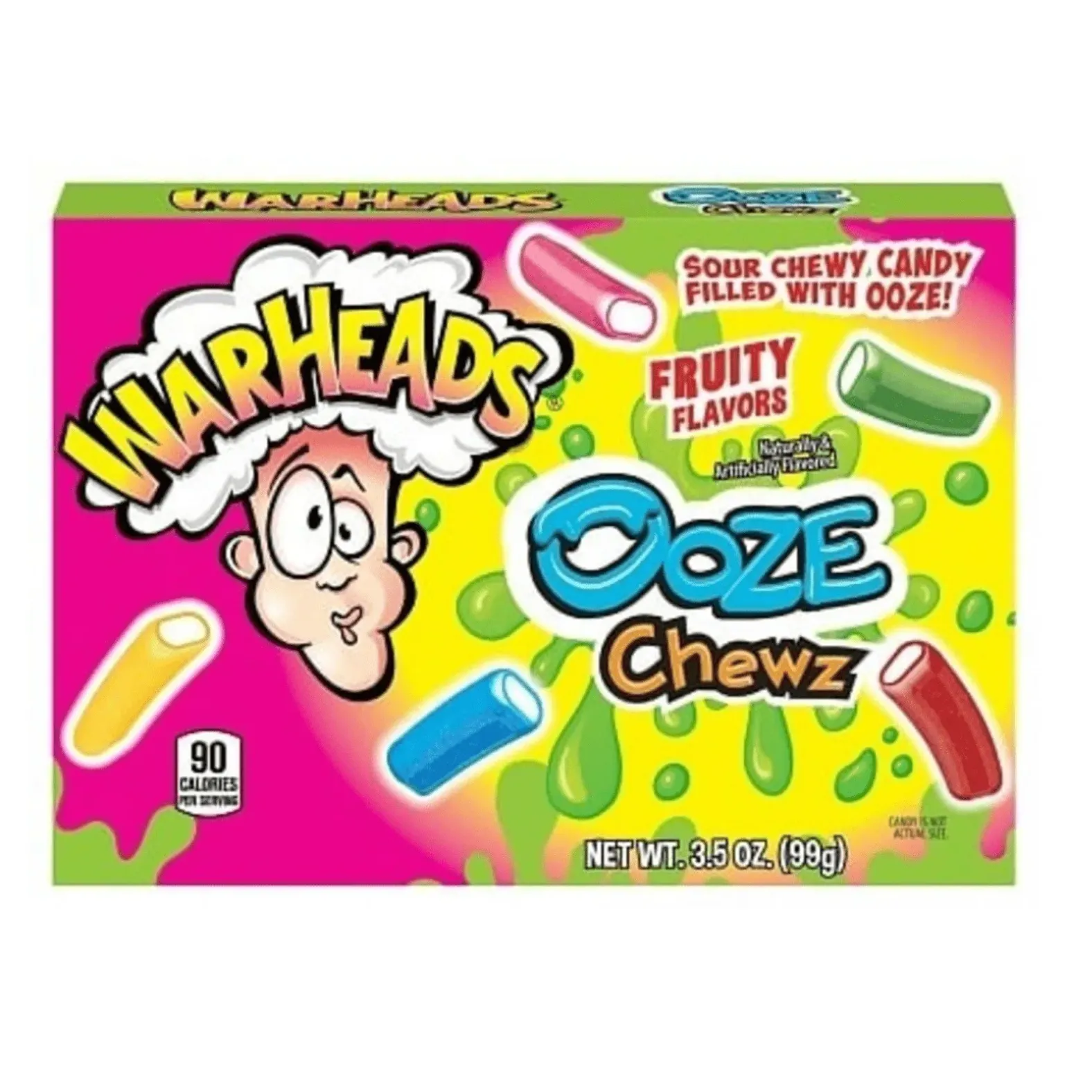 Warheads ooze chews pak (12x 99gr)