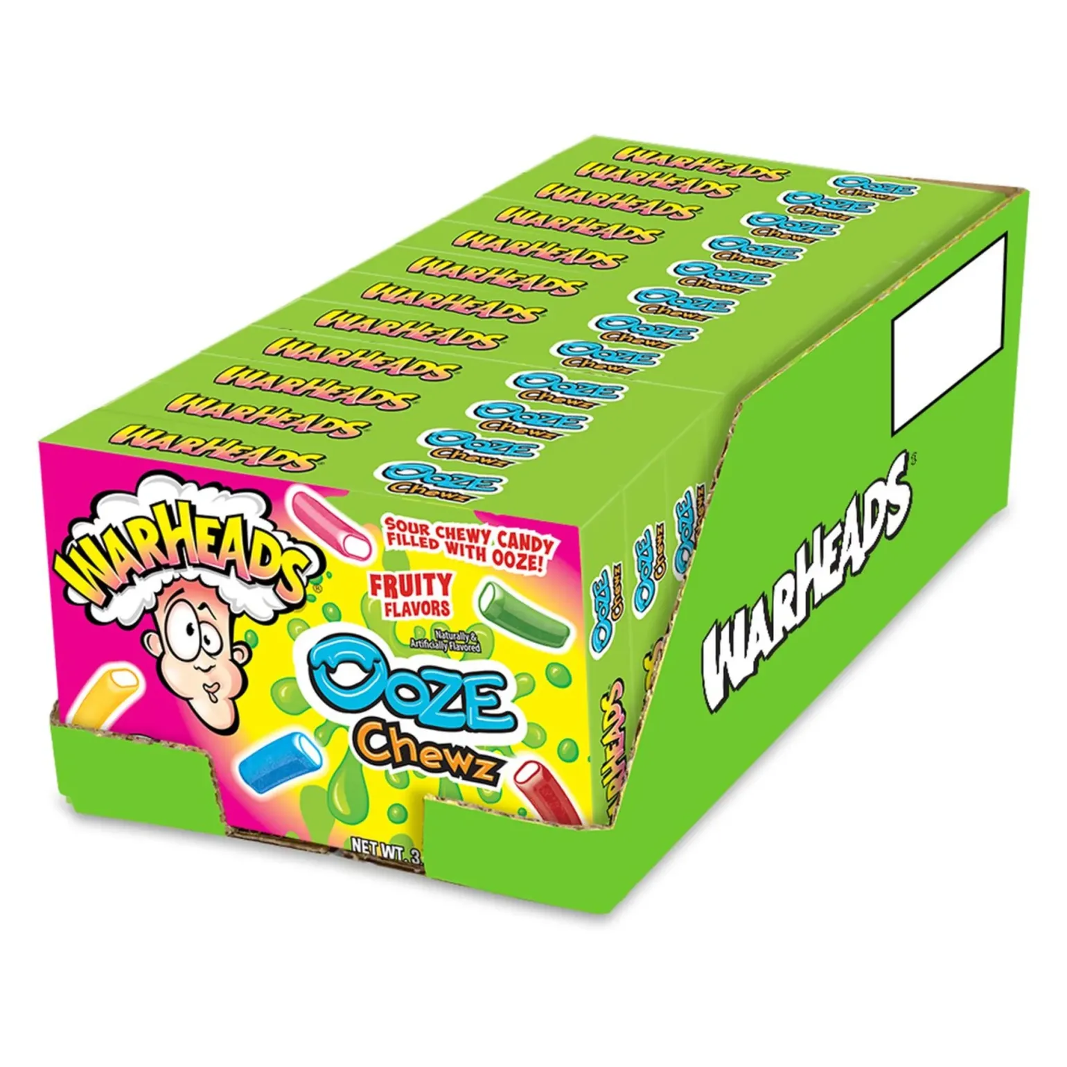 Warheads ooze chews pak (12x 99gr)