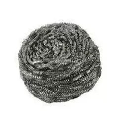 Wecoline schuurbol rvs 40 gram (10 stuks)