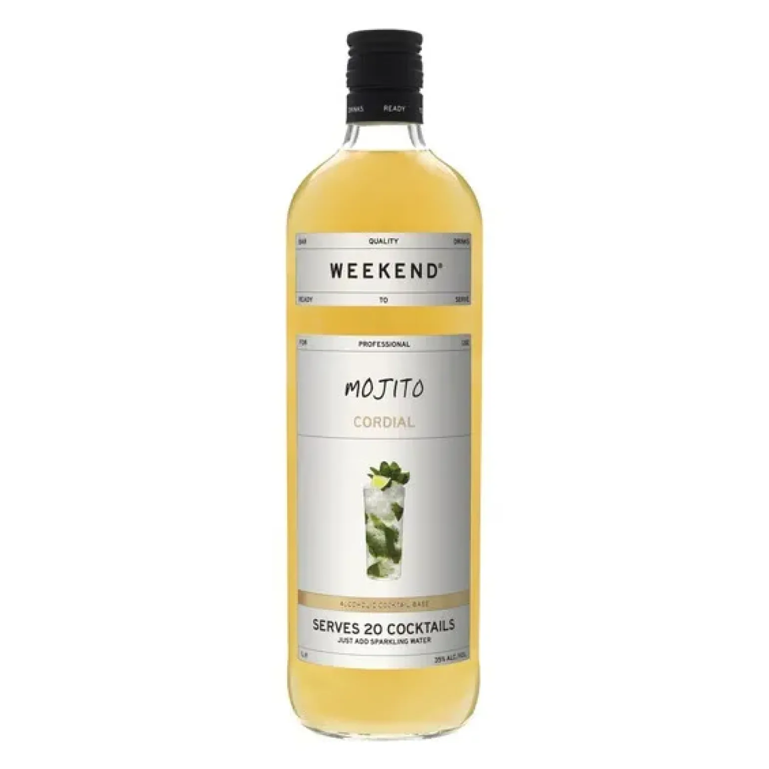 Weekend cocktail cordials mojito 35% 1 liter