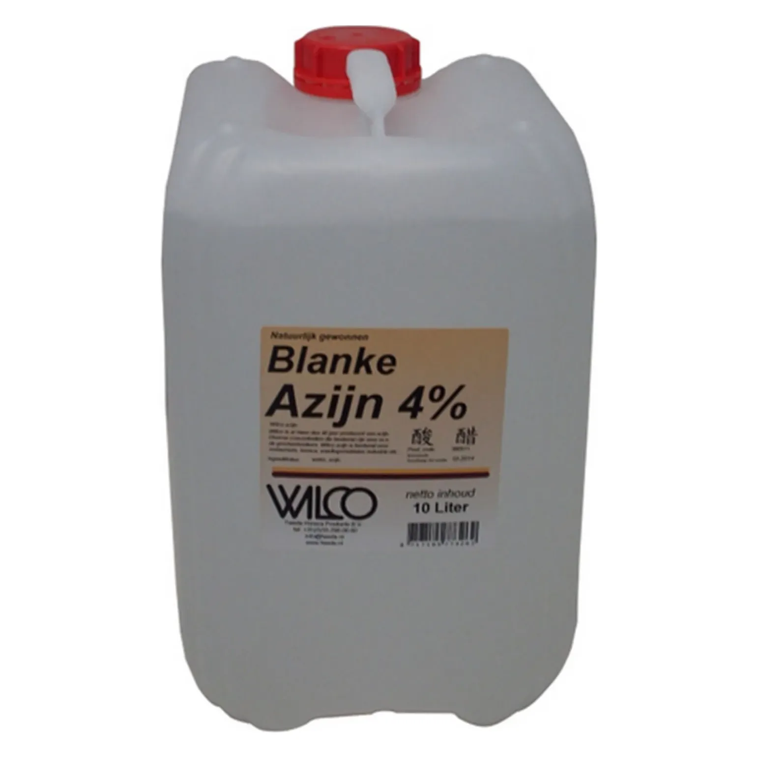 Wilco Natuurazijn Blank (10 liter)
