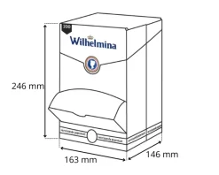 Wilhelmina Pepermunt Vegan Single Pack (200 stuks)