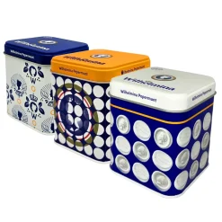 Wilhelmina Pepermunt Verzamelblikjes (24x100gr)