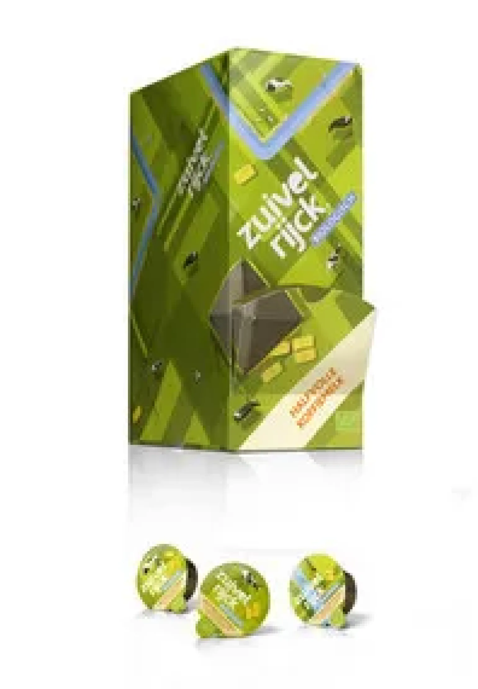 Zuivelrijck Biologische Halfvolle Koffiemelk Cups (200x 7,5gr)